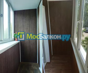 Шкаф на балкон купить в Подольске на заказ недорого от МосБалкон