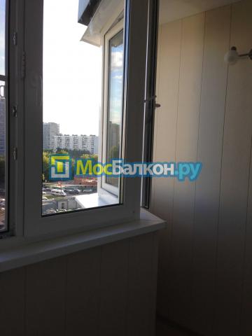 Остекление и отделка в доме П44