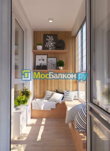 Заказать балкон в Подольске цена от 1320 руб | Остекление балконов и лоджий МосБалкон