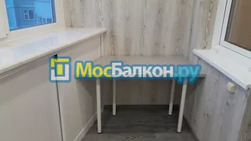 Шкаф на балкон купить в Подольске на заказ недорого от МосБалкон