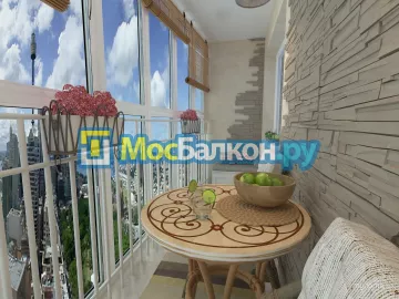 Заказать балкон в Подольске цена от 1320 руб | Остекление балконов и лоджий МосБалкон
