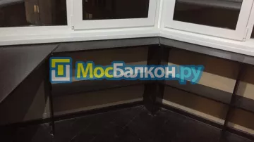 Шкаф на балкон купить в Подольске на заказ недорого от МосБалкон