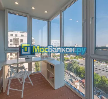 Шкаф на балкон купить в Подольске на заказ недорого от МосБалкон