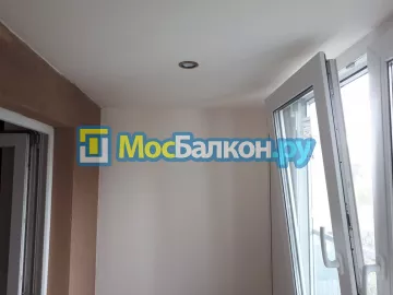 Отделка балконов гипсокартонном в Москве и области | Цены под ключ