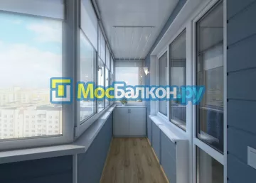 Заказать балкон в Подольске цена от 1320 руб | Остекление балконов и лоджий МосБалкон